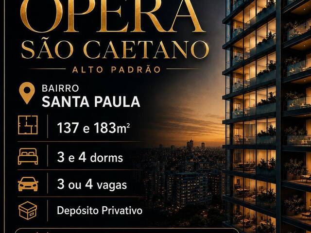 #202 - Apartamento para Venda em São Caetano do Sul - SP