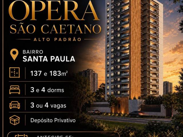 #202 - Apartamento para Venda em São Caetano do Sul - SP